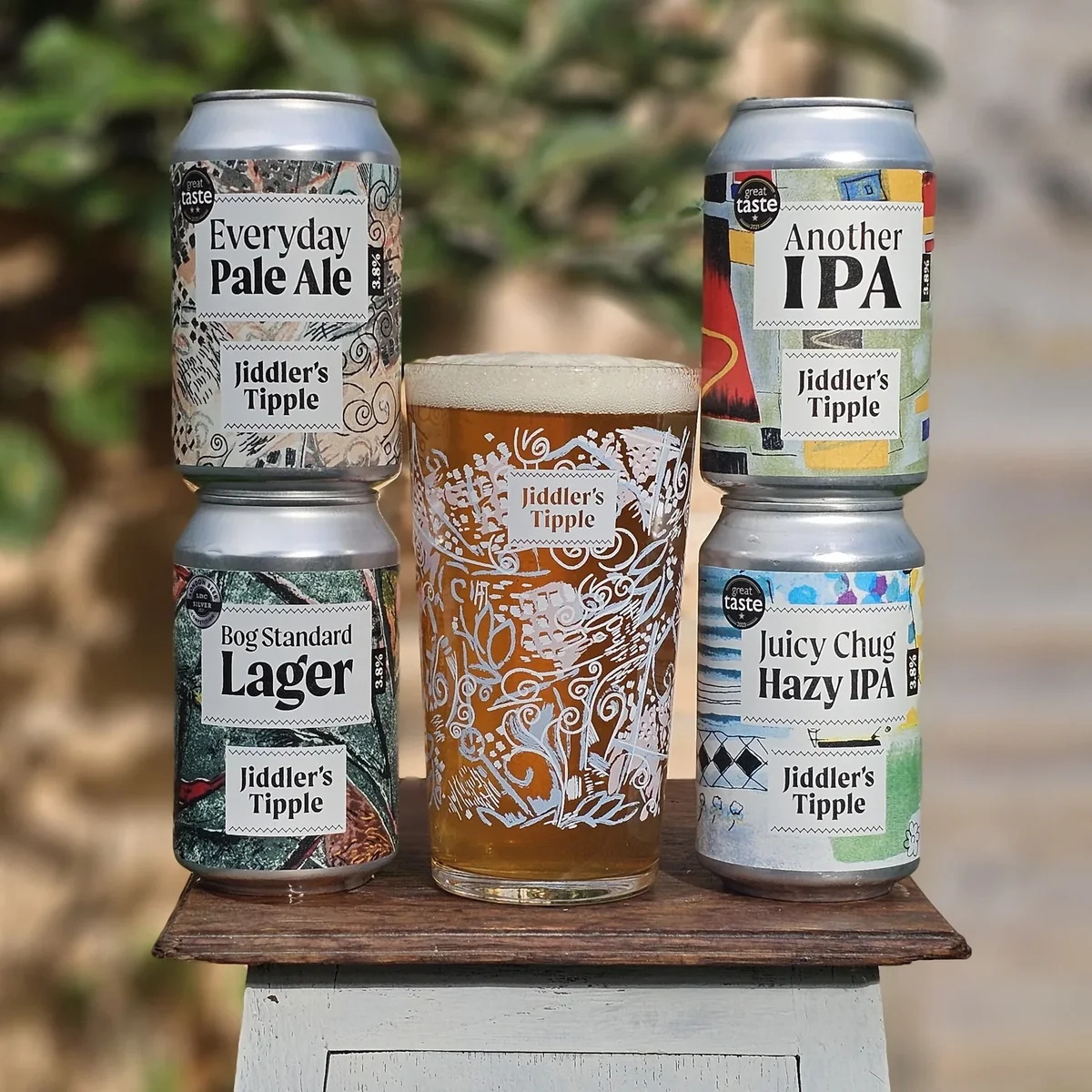 A can of Jiddler's Tipple beer